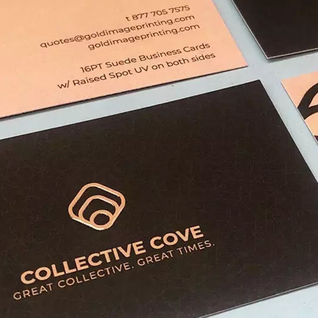 Raised Spot UV Business Cards