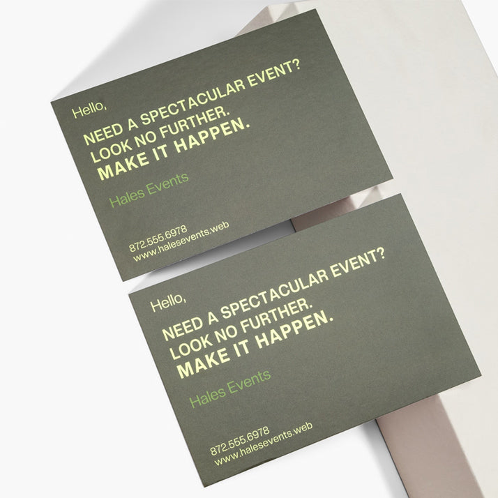 Digital Foil Postcards