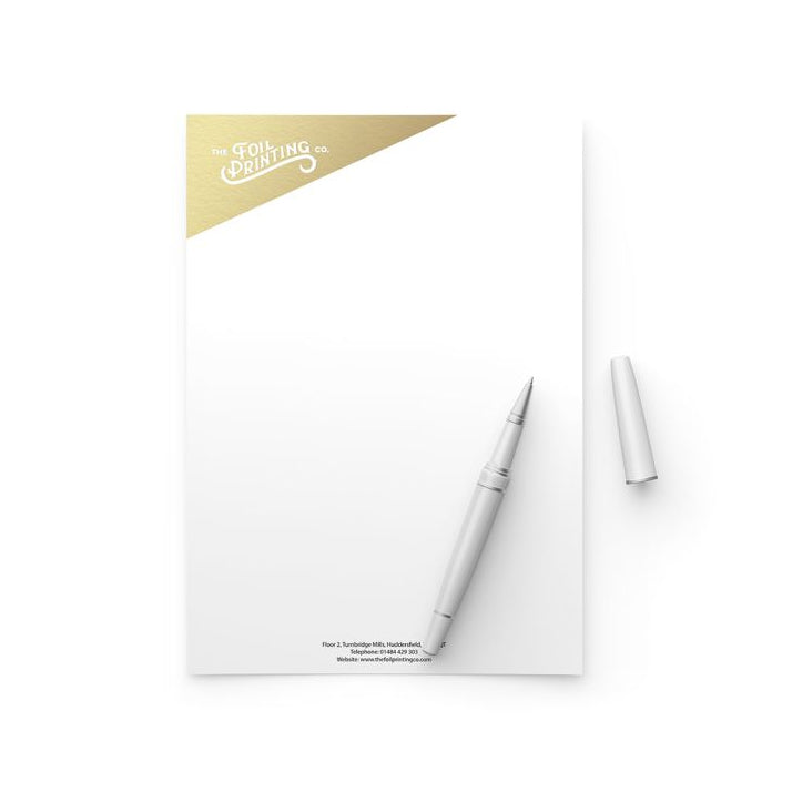 Foil Stamped Letterhead