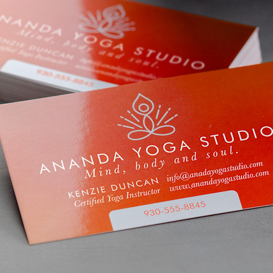 Glossy Business Cards