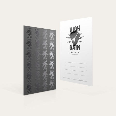 Raised Spot UV Postcards