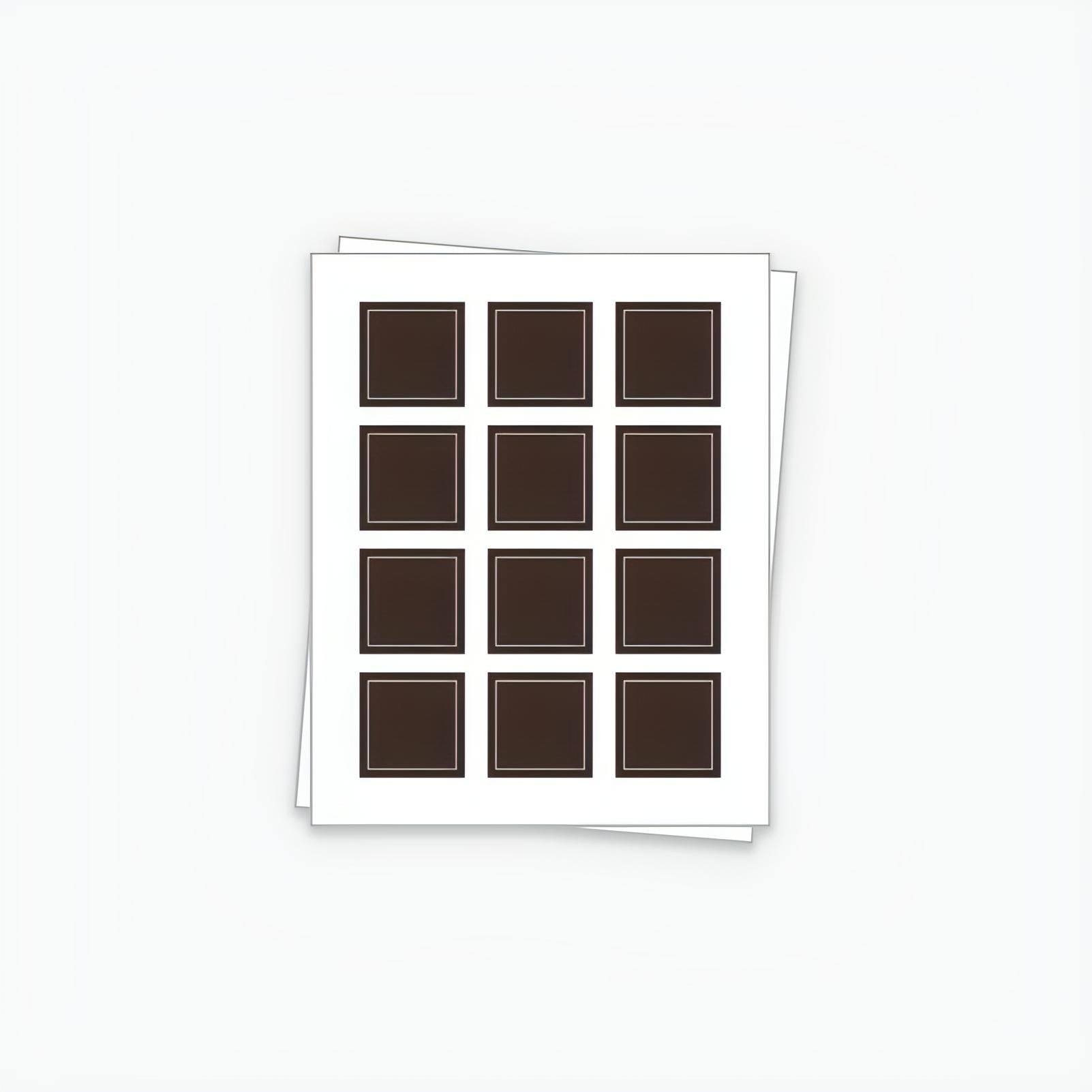 Square Sheet Labels
