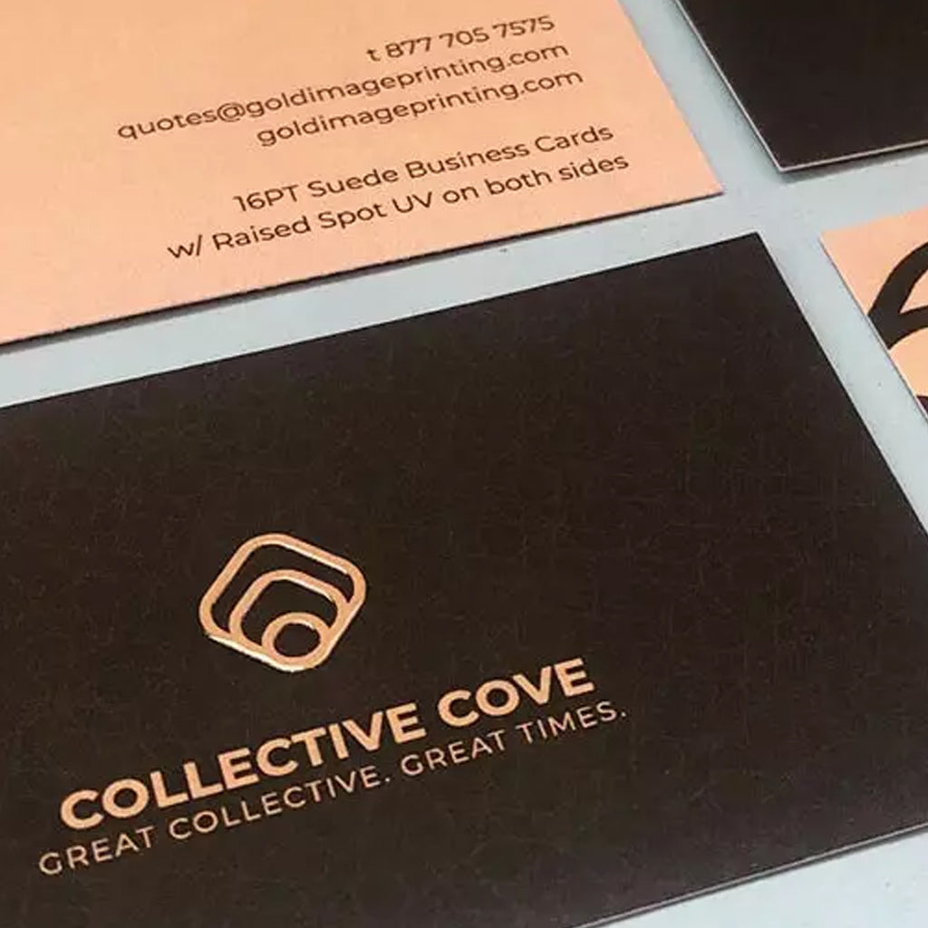 Raised Spot UV Business Cards