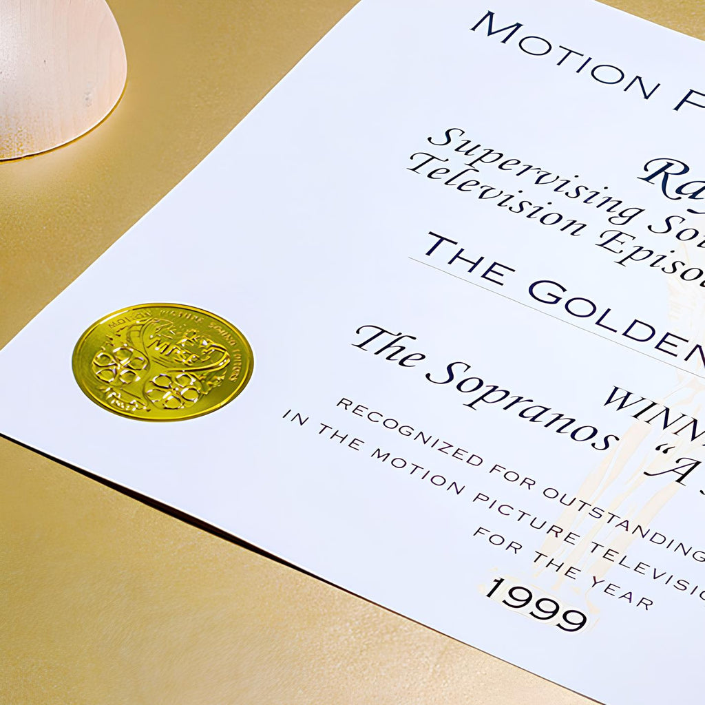 Award Certificate