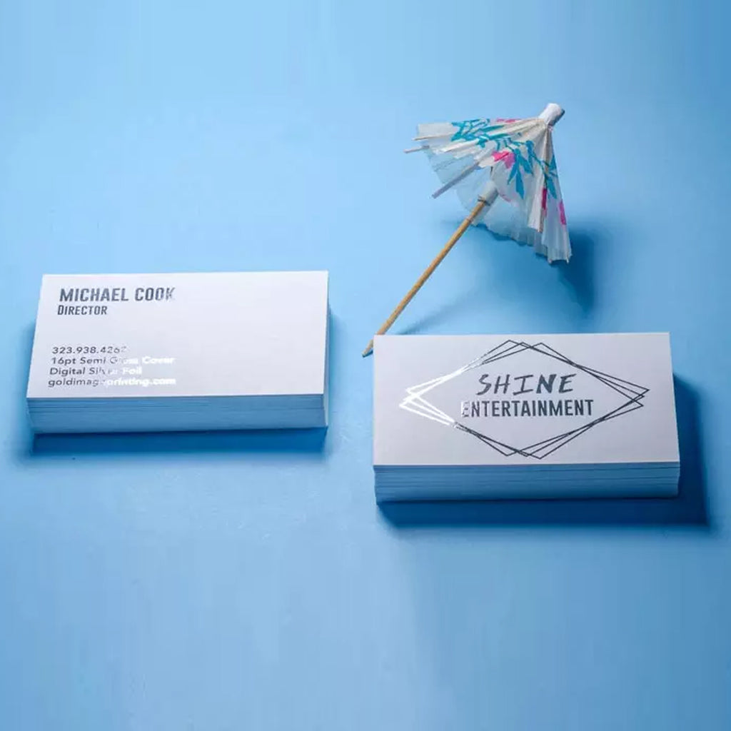 Digital Foil Business Cards