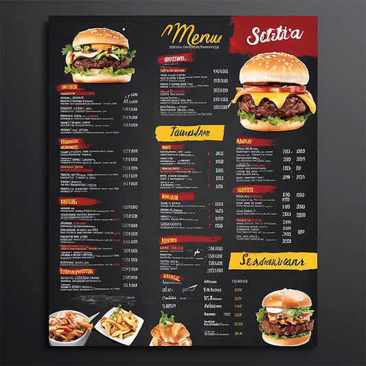 Food Menu Design