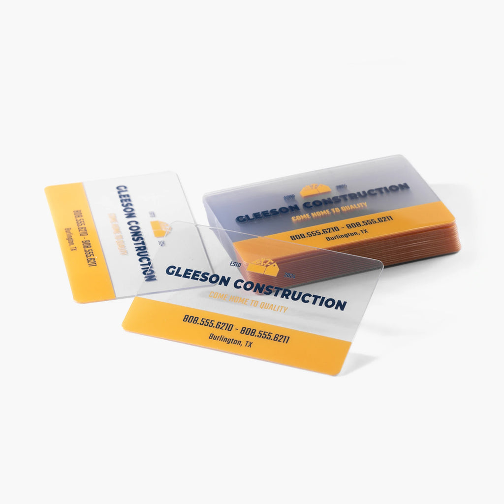 Plastic  Business Cards