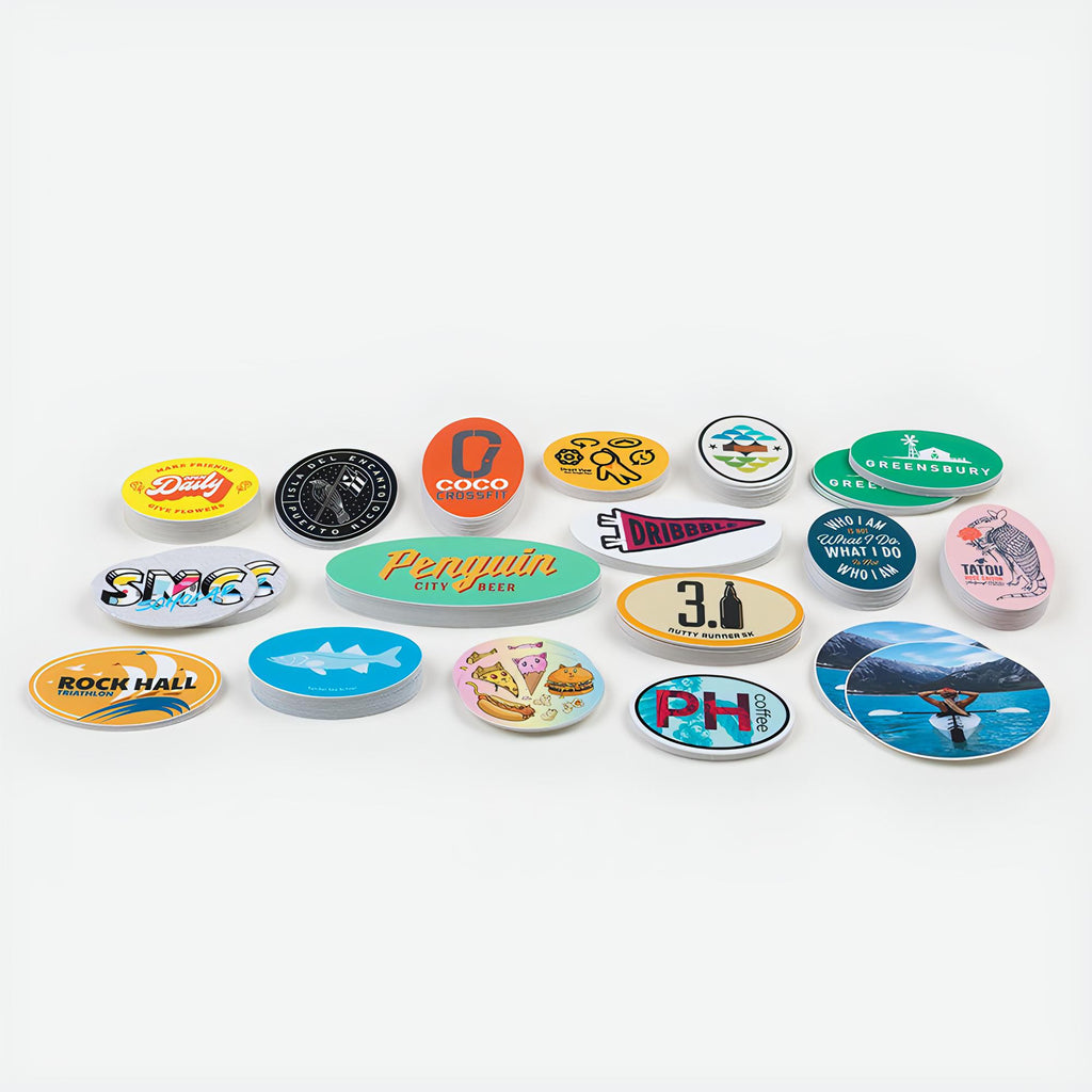 Oval Stickers
