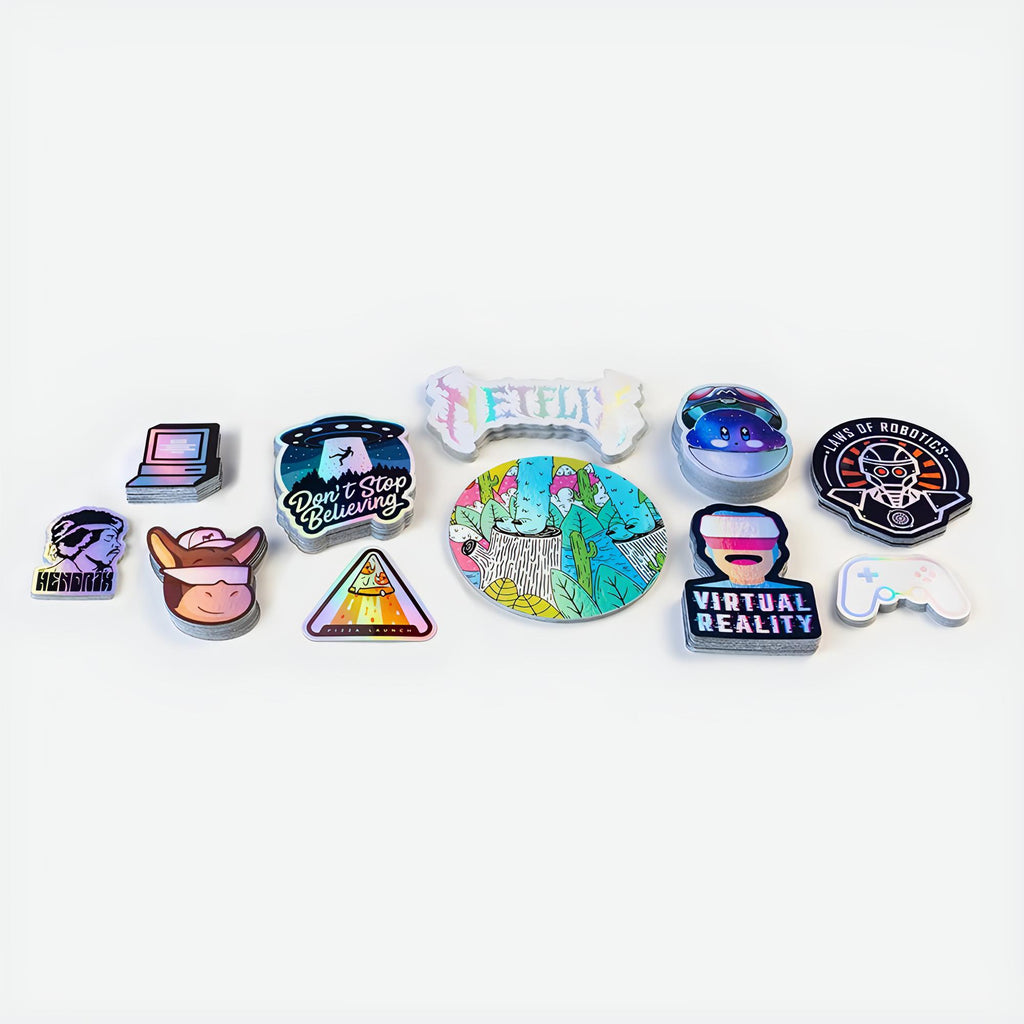 Holographic stickers