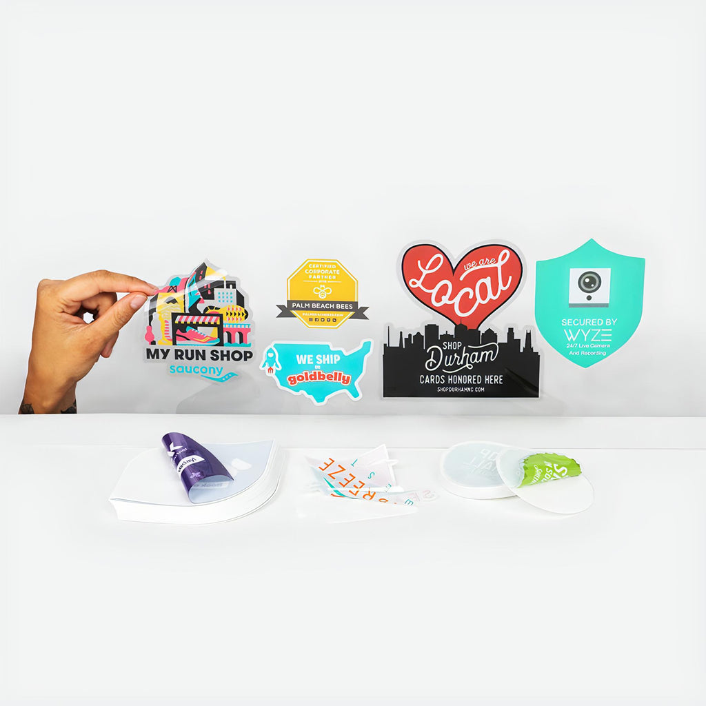 Front Adhesive Stickers