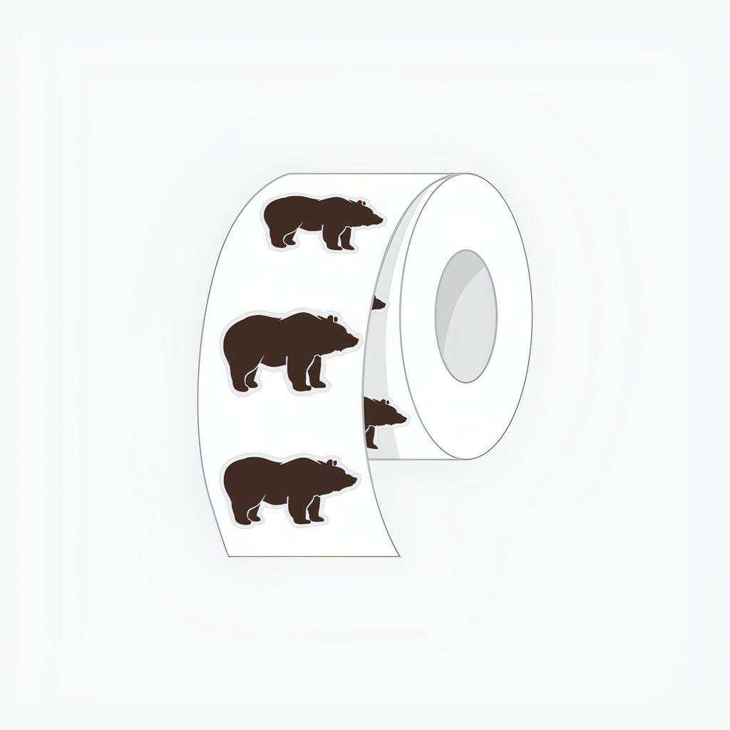 Clear Roll Labels