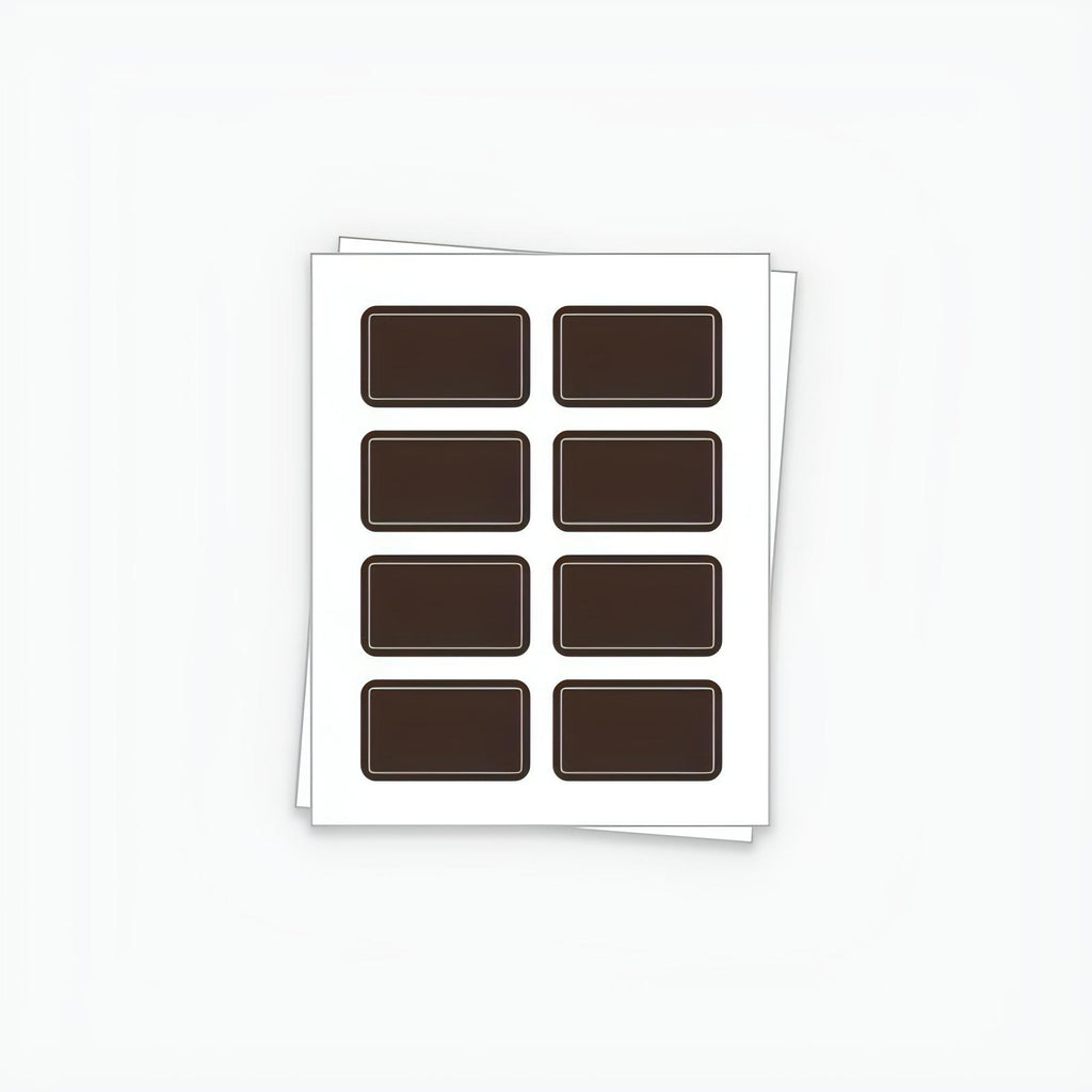 Rounded Corner Sheet Labels