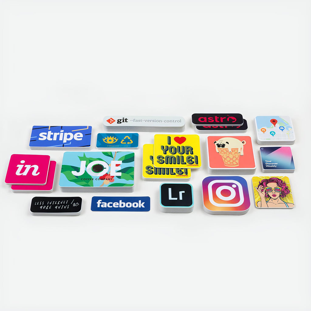 Rounded Corner Stickers