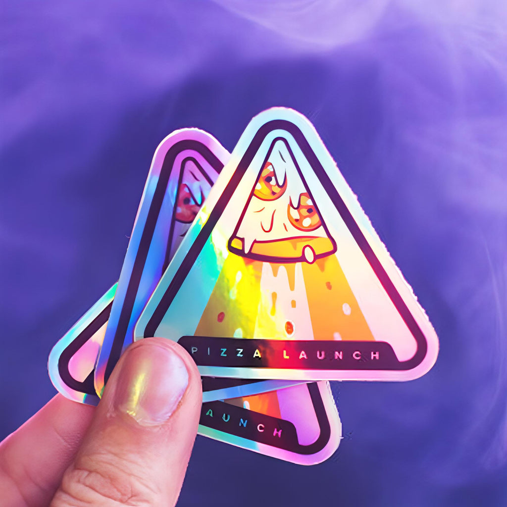 Holographic stickers